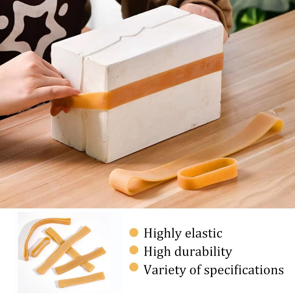 6 Pcs 6 Sizes Mold Rubber Bands, Plaster Mold Rubber Band Potters Rubber Bands
