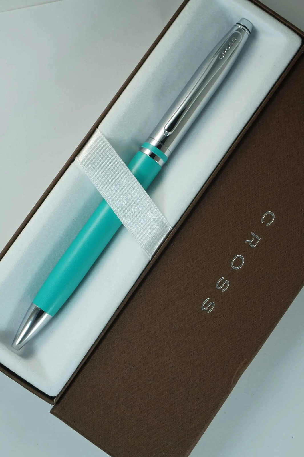 Cross Limited Collection Classic Avitar Matte Teal Barrel Ballpoint Pen