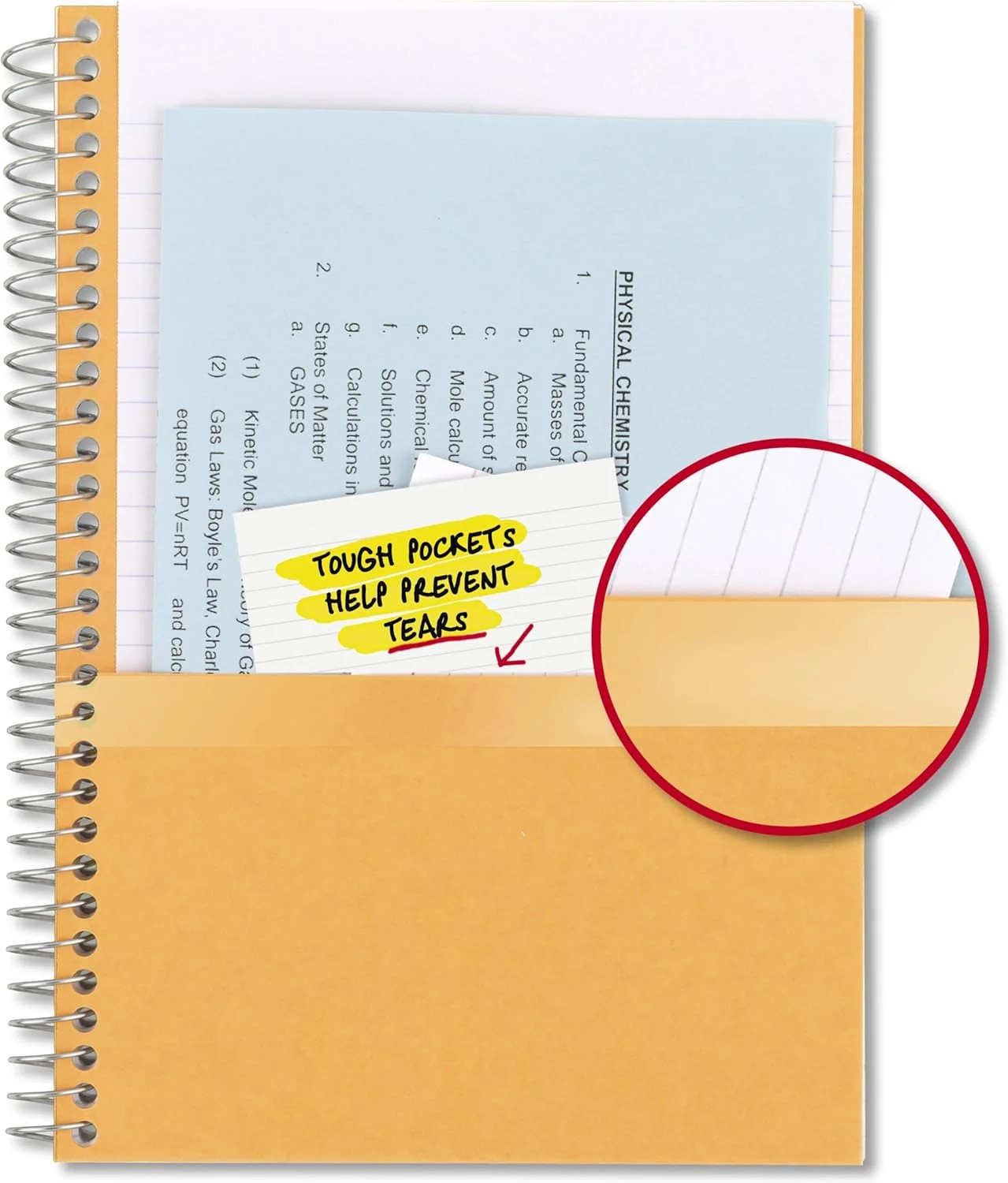 Five Star Spiral Notebook, 2 Subject, College Ruled Paper, 6″ x 9-1/2″, 80 Sheet