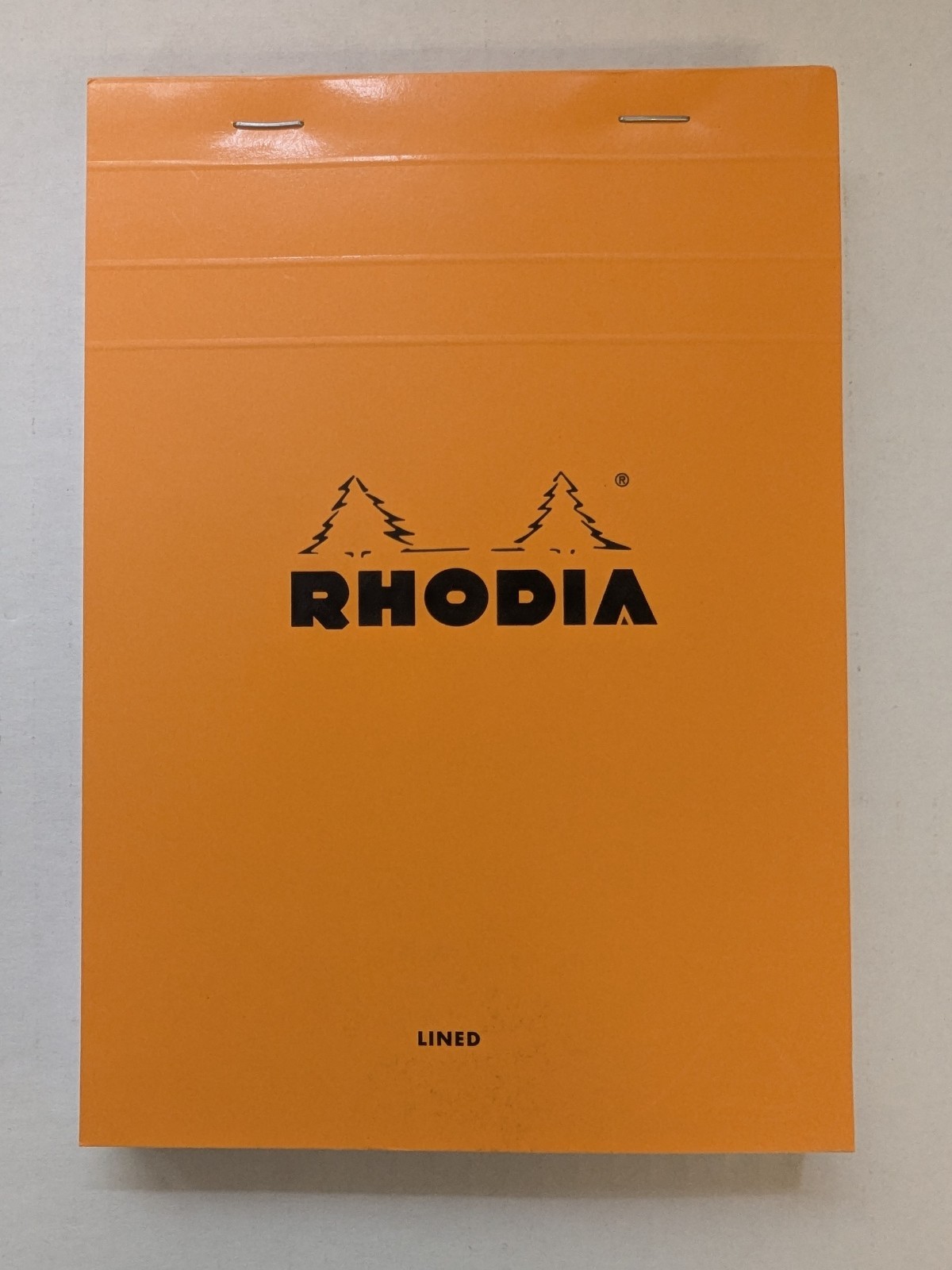 Rhodia Orange Lined 150-Sheet A5 5.8×8.3in Vellum Paper Tablets (Lot of 4 Pads)