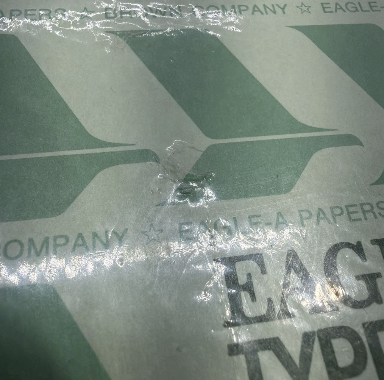 Vintage OLD Eagle-A Typing Paper Typewriter Onion Skin F4095 8.5×11 500 sheets