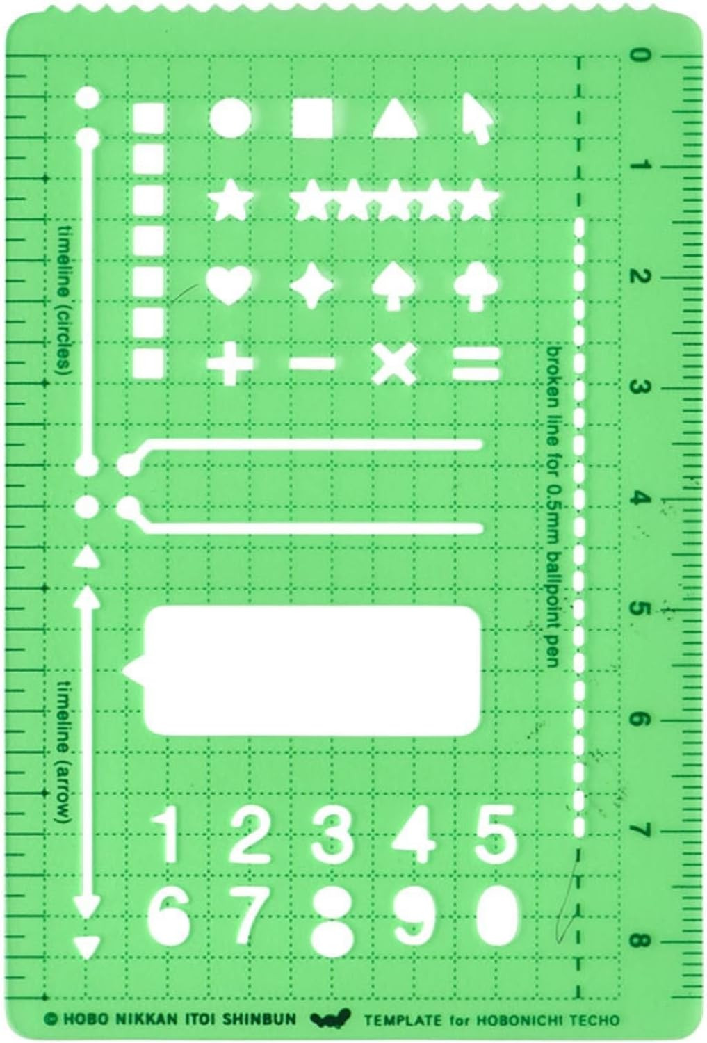 Hobonichi Template Basic Hobonichi Notebook Original Stationery Notebook Accesso