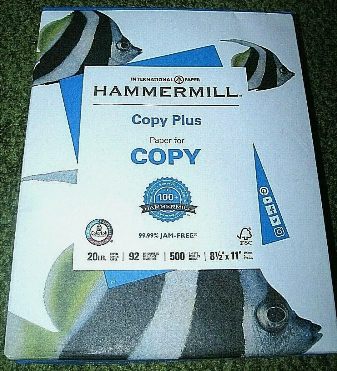 Hammermill Economy Copy Plus Paper Ham 500sheets single pack