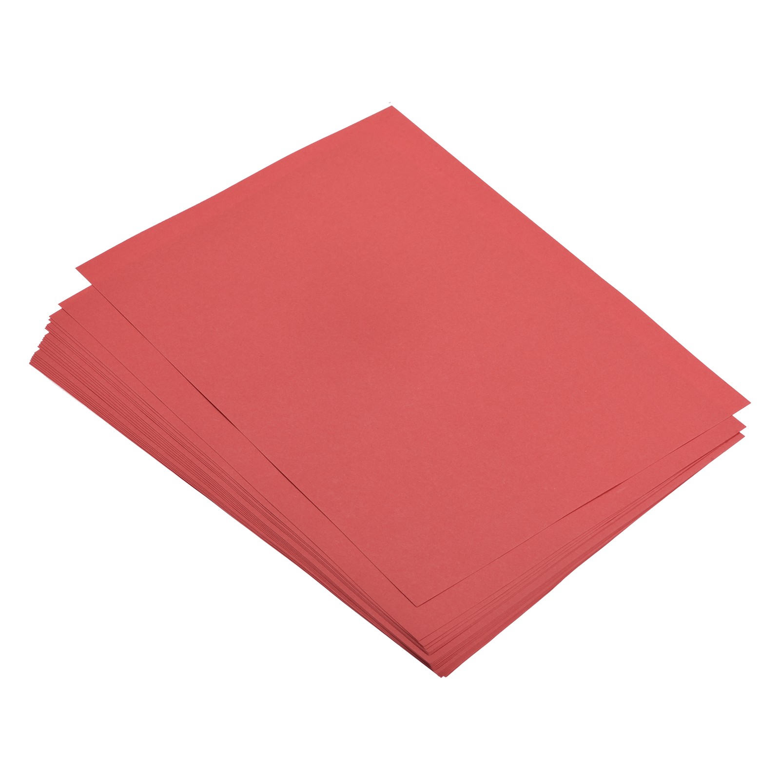 100 Sheets Colored Copy Paper 8.3 x 5.8 Inch 80gsm Bright Red