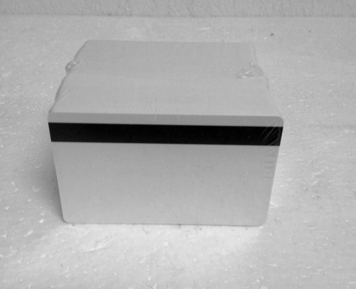 1000 UltraCard PVC Cards – HiCo MagStripe 2 Track – CR80 .30 Mil – New Sealed