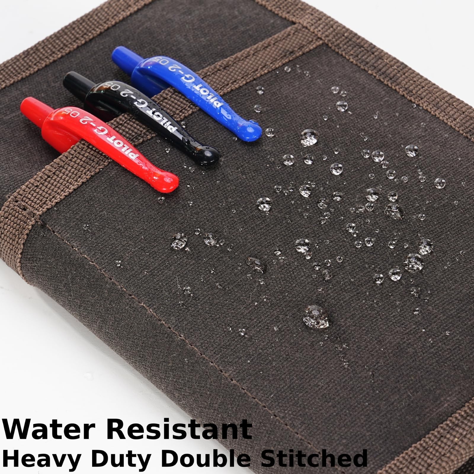 Pocket Journal Cover with Field Book, Waterproof Pocket Notebook Cover with Z…
