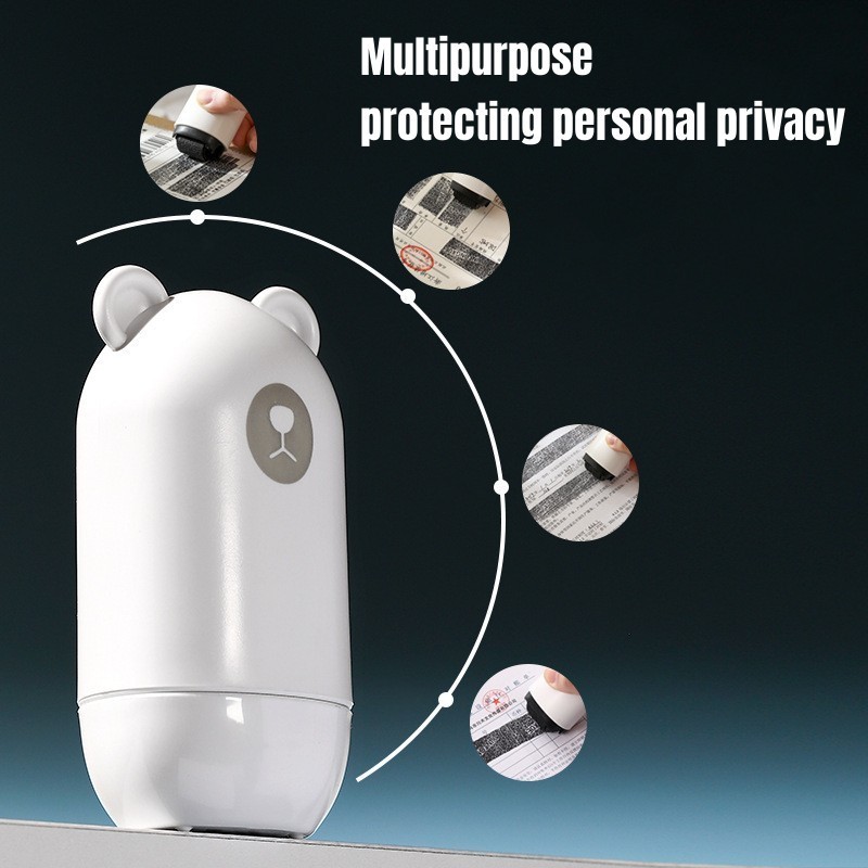 **Privacy Roller Stamp Identity Theft Protection Confidential Data Security Stam