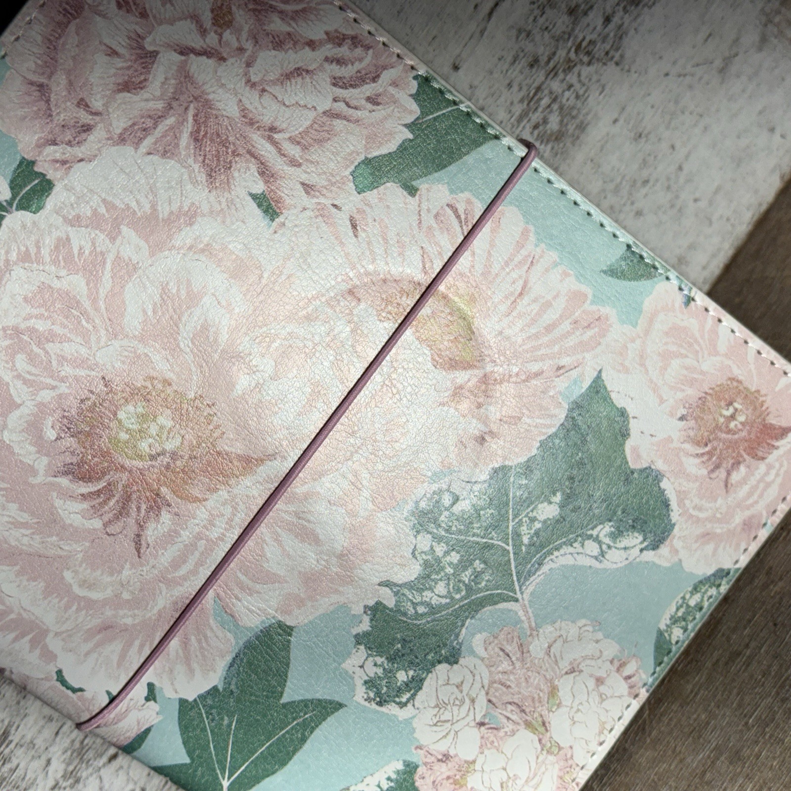 Unbranded Assorted Florals, Cactus Inside Journal Cover Pink, Green 6 1/2″x8″