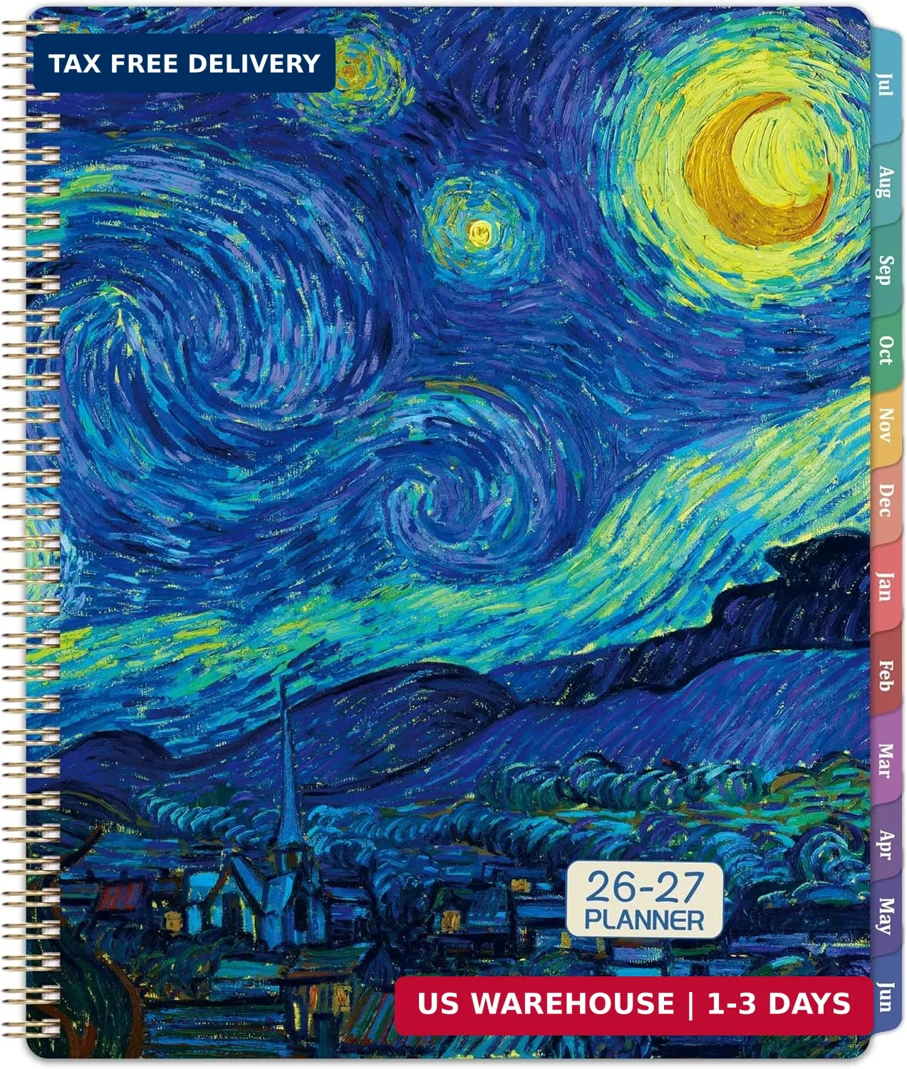 2026-2027 Planner – 9″ x 11″ Weekly and Monthly Academic Planner 2026-2027 from