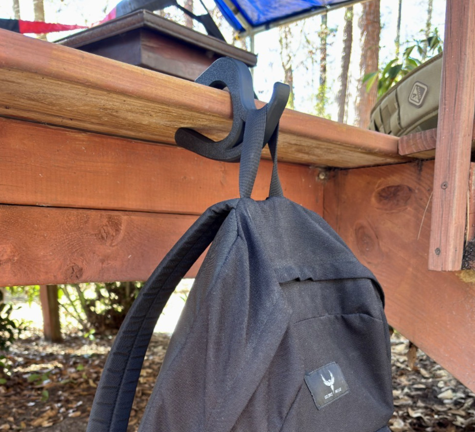 EDC Table Hook For Bags, Gear, Etc. – 35Lb Max Load – Made in USA