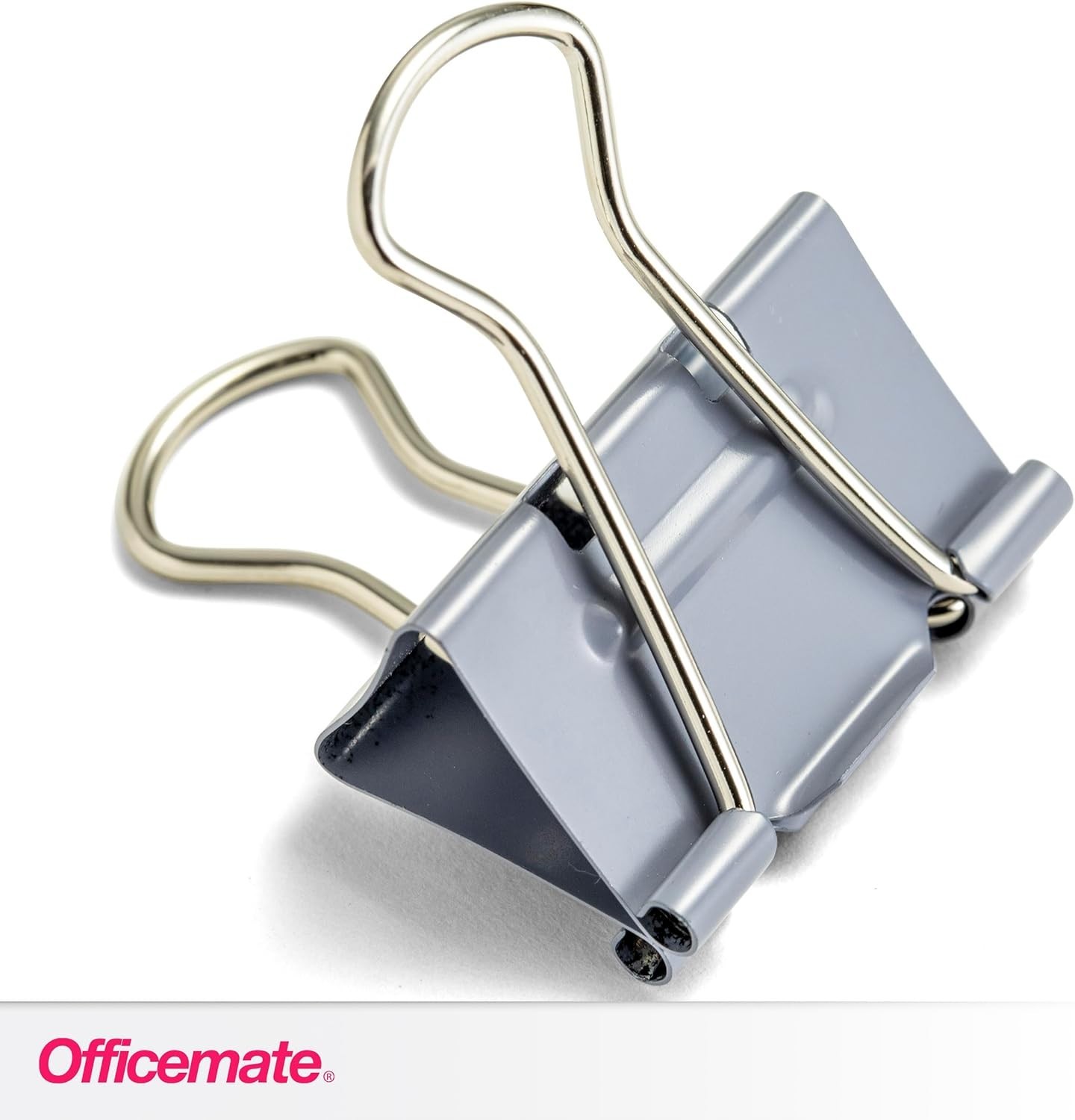 EZ Binder Clips Medium Metal Paper Clips Durable Organizer Office Supply 12ct US