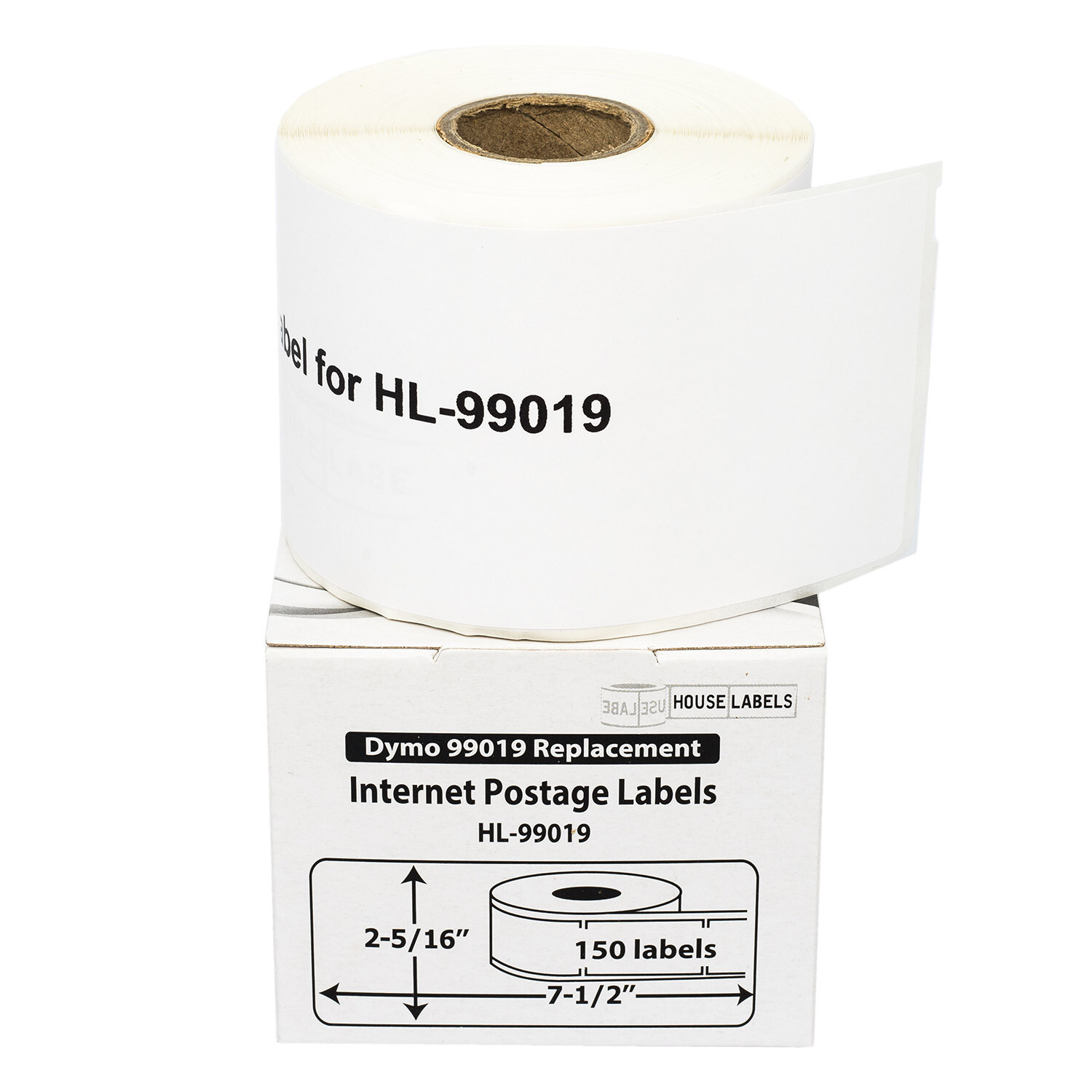 DYMO 99019 1-Part eBay PAYPAL Direct Thermal Postage Labels – (6) Rolls of 150