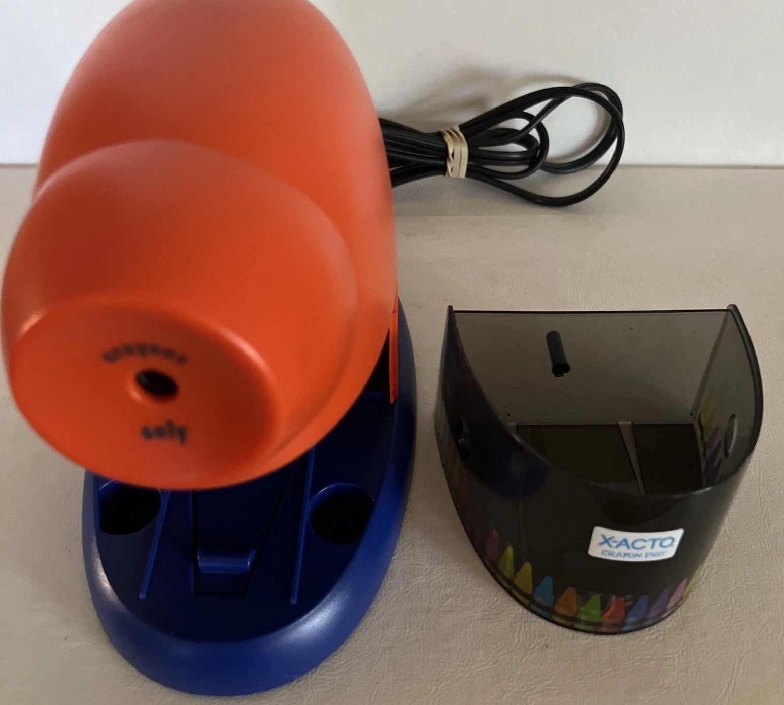 Electric Crayon Sharpener X-ACTO Crayon Pro Electric Sharpener Model 1680