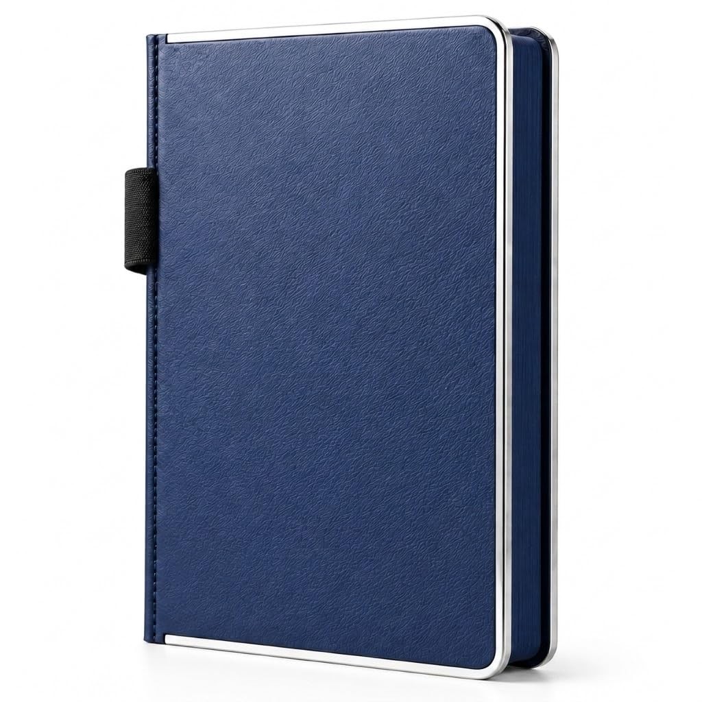 Lined Journal Notebook, Leather Hardcover Notebook, 288 Pages, 100 GSM Thick …