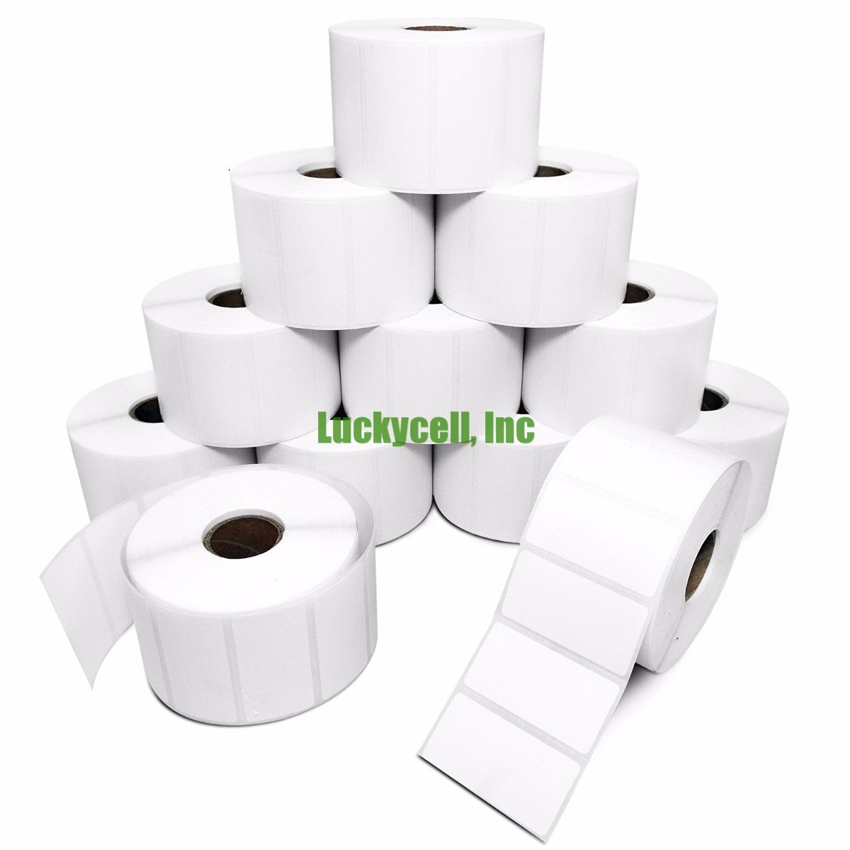 20 Rolls 2×1 Direct Thermal Labels 1300/PR for Zebra LP2824/2422/2844 ZP450/500