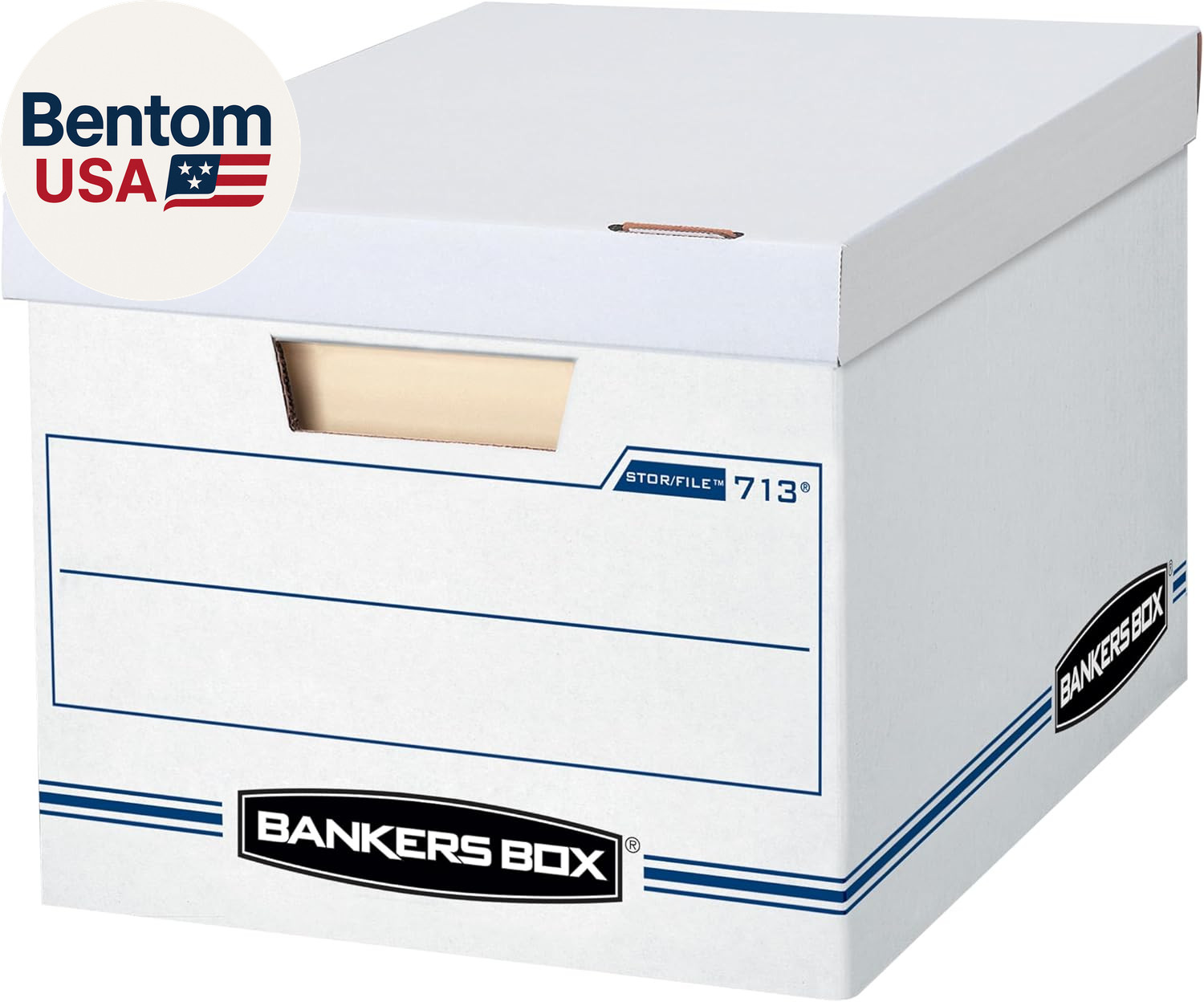 12 Pack Standard Duty File Storage Boxes, Standard Assembly, Removable Lid, Lett