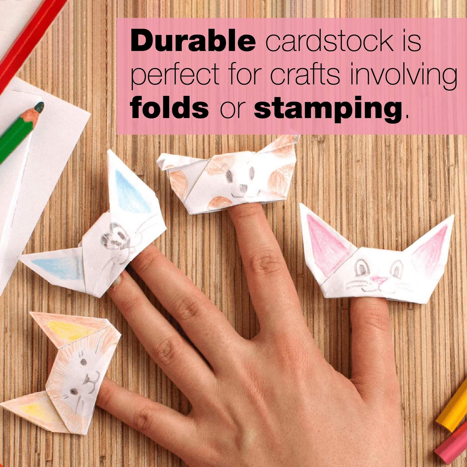 Springhill White 8.5” x 11” Cardstock Paper, 110lb, 199gsm, 750 Sheets (8 Reams)