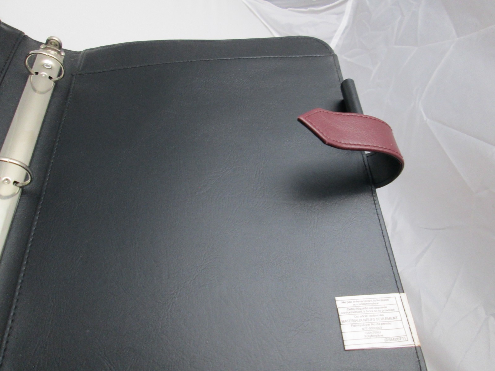 Portfolio 3 Ring Binder Folder Organizer Notepad 8.5″x11″ Pad Folio W/Calculator