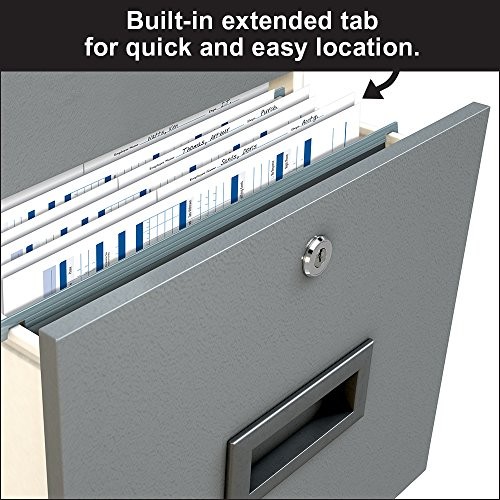 Confidential Employee Record Folders 25 Pack 9 X 11 Secure Storage for Data