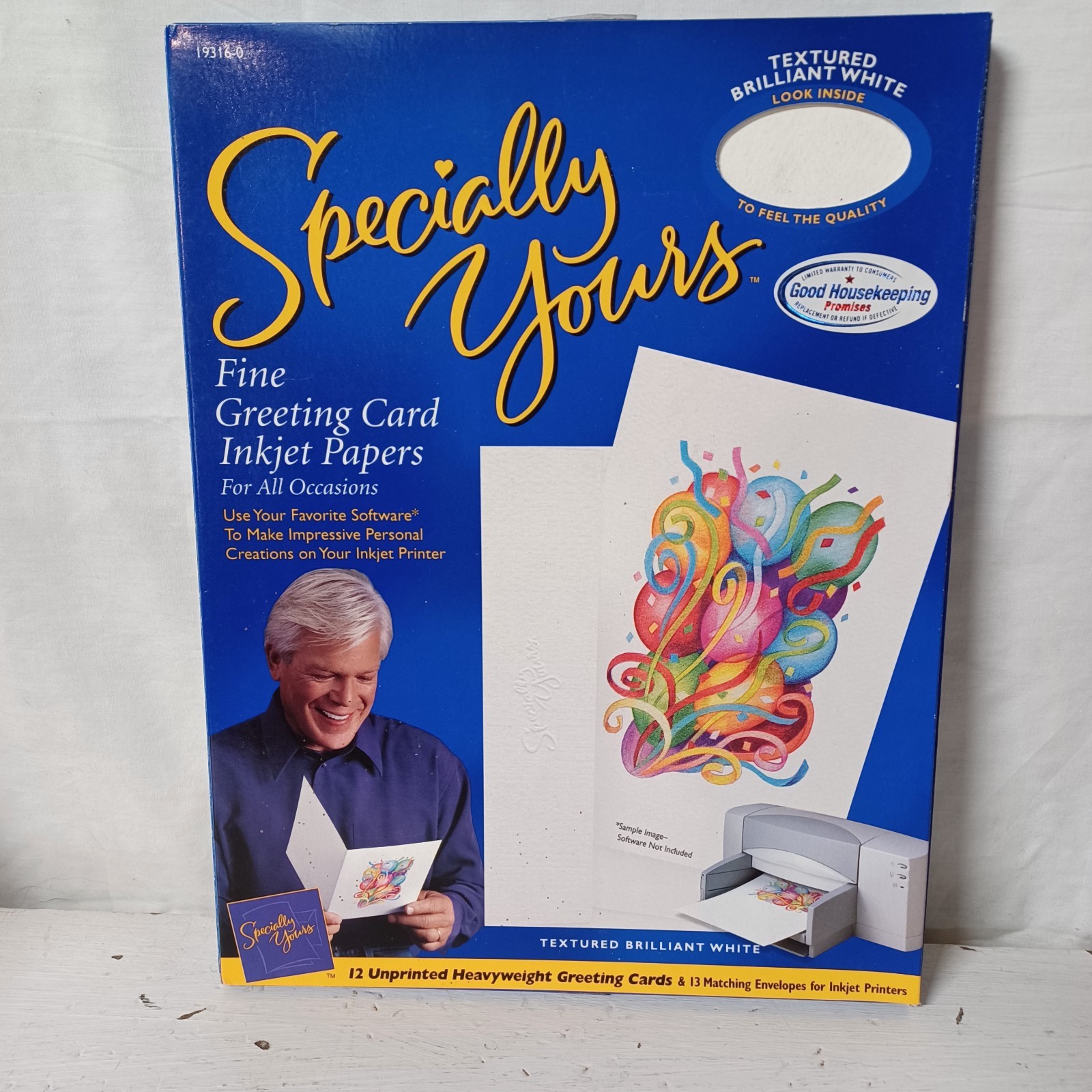 NEW Specially Yours Greeting Card Inkjet Paper Pack of 12 Cards & Envelopes