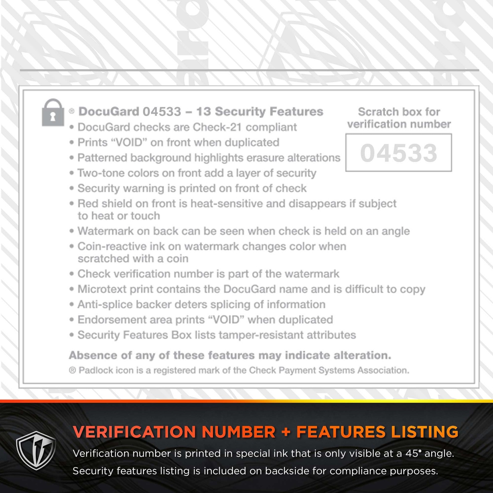 Blue/Green Premier Prismatic Top High Security Check Paper – QuickBooks & Las…