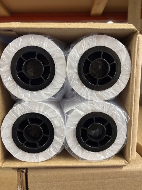 4 Rolls 24” X 150′ 20LB Bond Plotter Paper CAD InJet