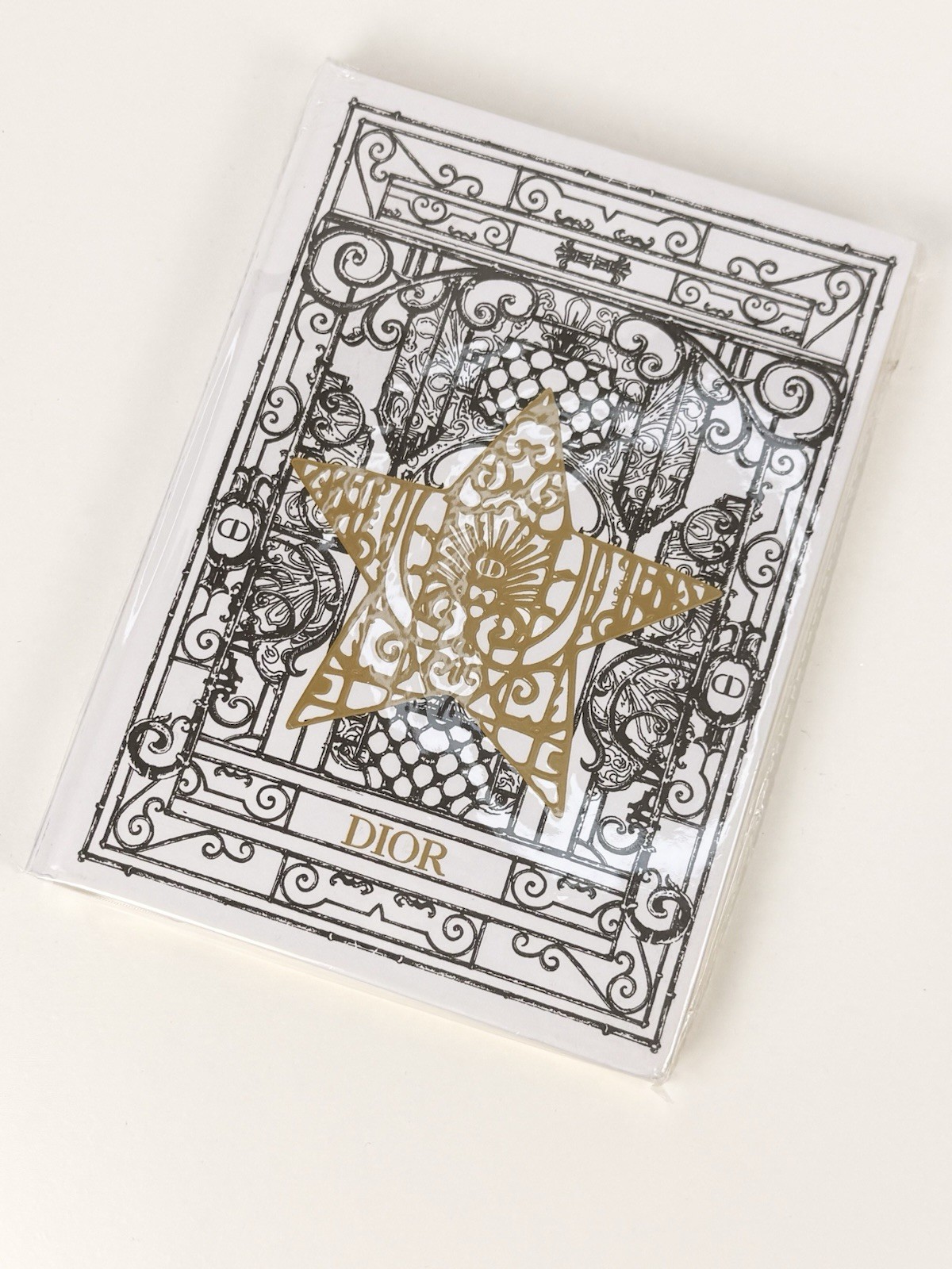 Christian Dior Novelty Notebook Blue Gold Limited Coffee Table Book NEW GWP