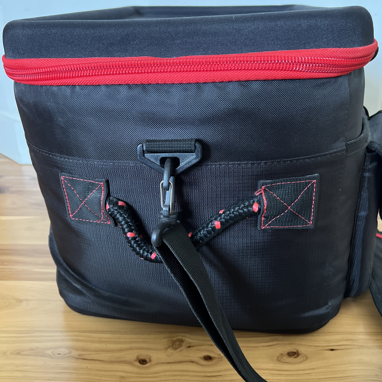 Uline Portable Mobile Desk Box Container Carrying Case Laptop File Clipboard