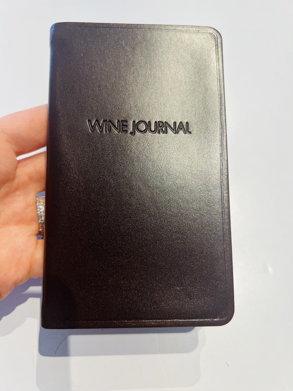 Cole Haan Brown Leather Wine Journal