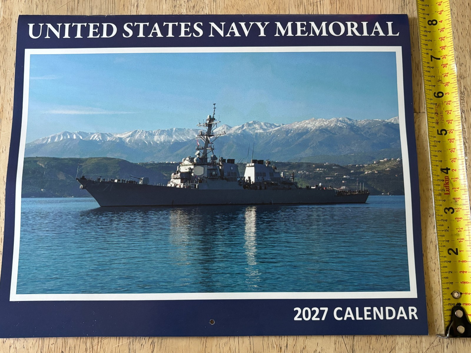 United States Navy Memorial – 2027 – 12-Month Wall Calendar – Iconic Navy Photos
