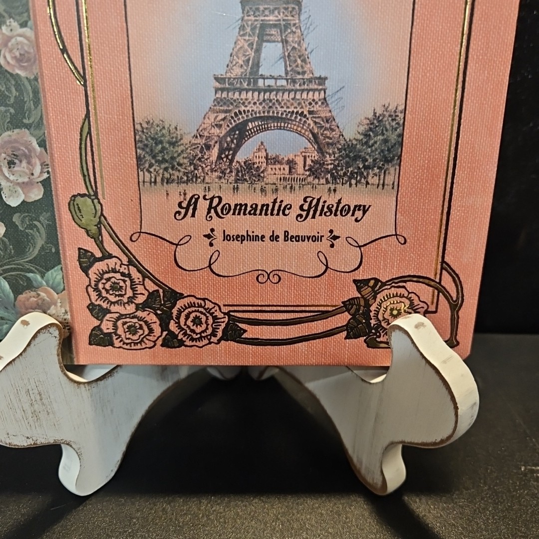 NWT Punch Studio Romantic Eiffel Tower Hardcover Journal 120-Count Lined Pages