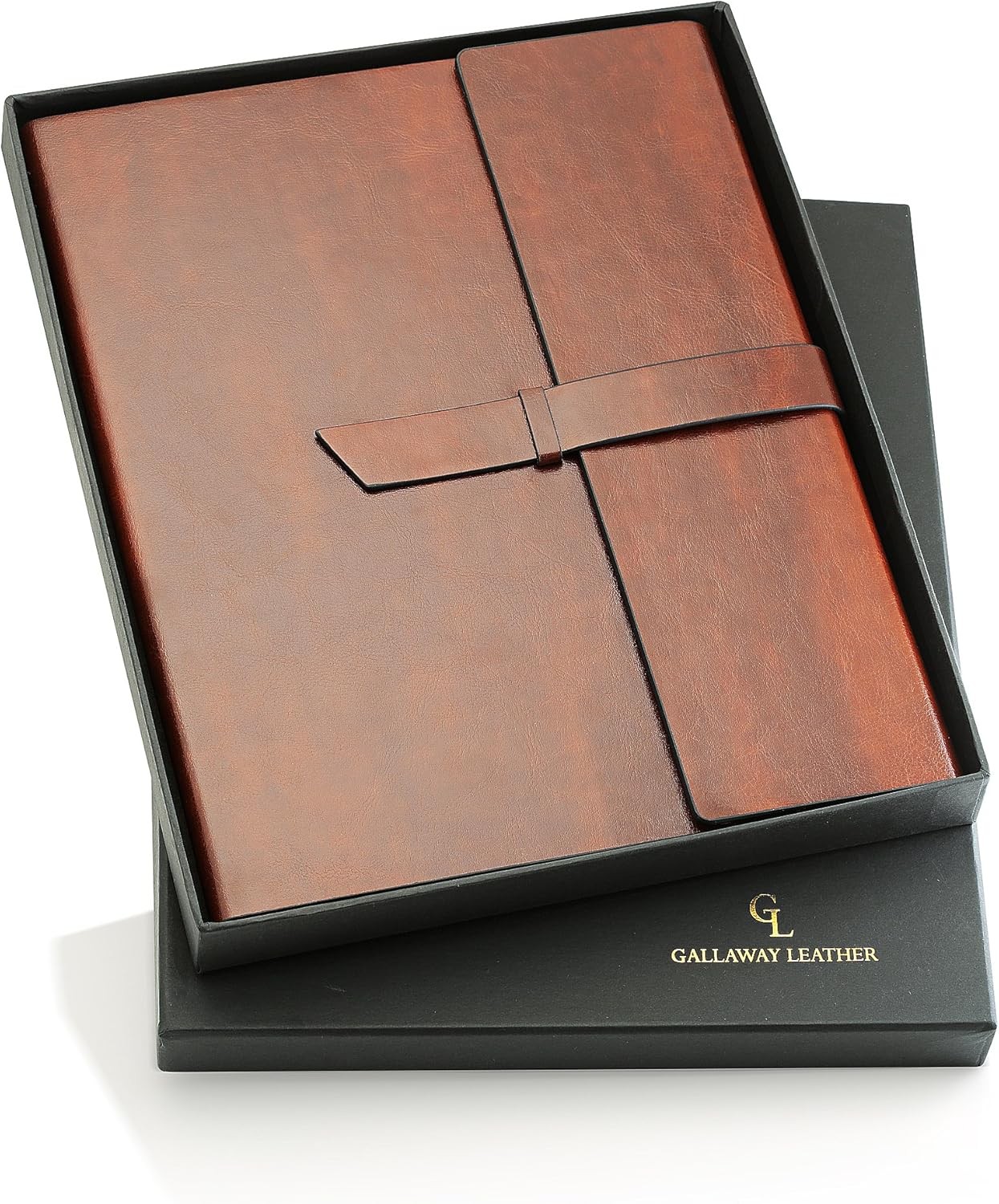 Leather Padfolio Portfolio Slim Business Organizer for Notebooks & Legal Pads