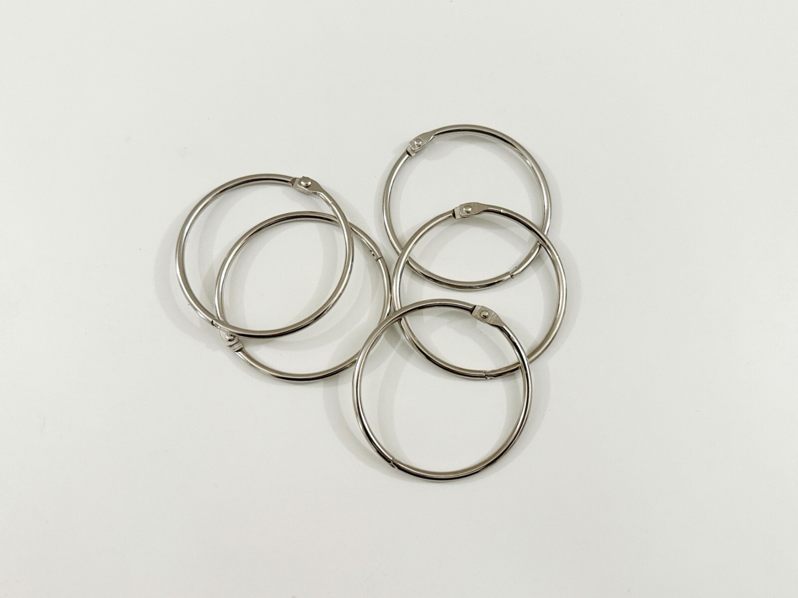 High Quality Metal Ring Binder 50mm ID 56mm OD 3mm Thickness 5qty Set