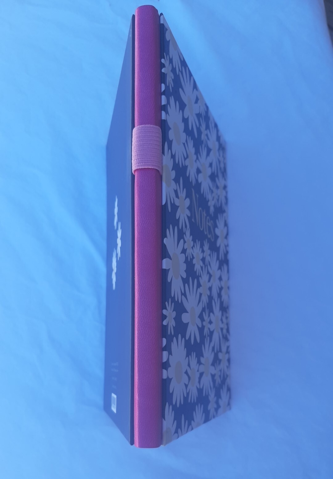 Lot of 4 – Hardcover Daisy Journal 120 Pages – Page Keeper Ribbon & Pen Holder