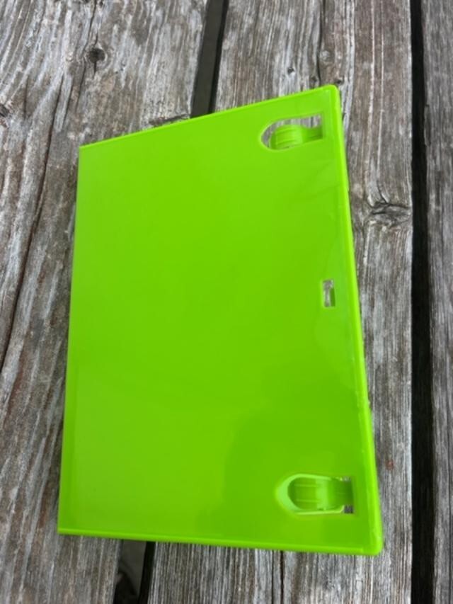 100 New Top Quality 14mm Microsoft XBOX Game Cases,Translucent Green,BL73XBOX