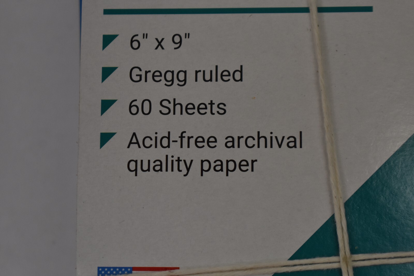 Lot of 6 Skilcraft Recycled Steno Books Gregg Ruled 60 Sheets White 6″ x 9″
