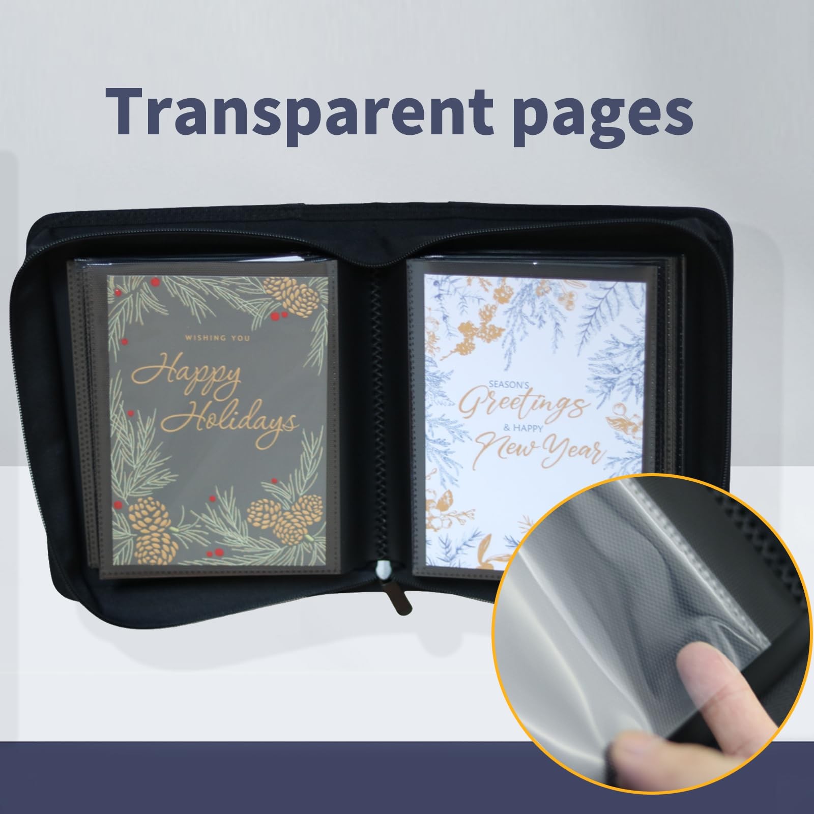 Greeting Card Binder Greeting Card Organizer Compatible Storage and Display 5