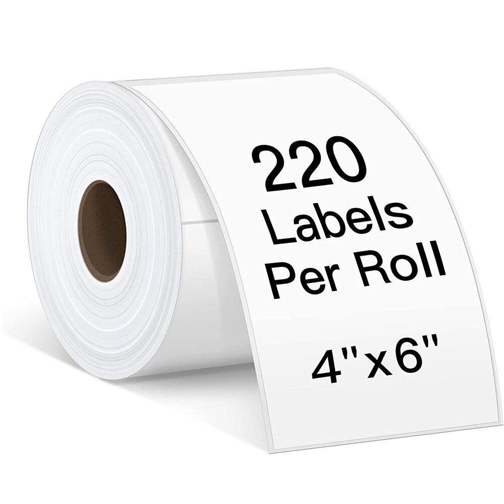20 Rolls 4×6 Thermal Shipping Label 1744907 Compatible Dymo 4XL Printer 220/Roll