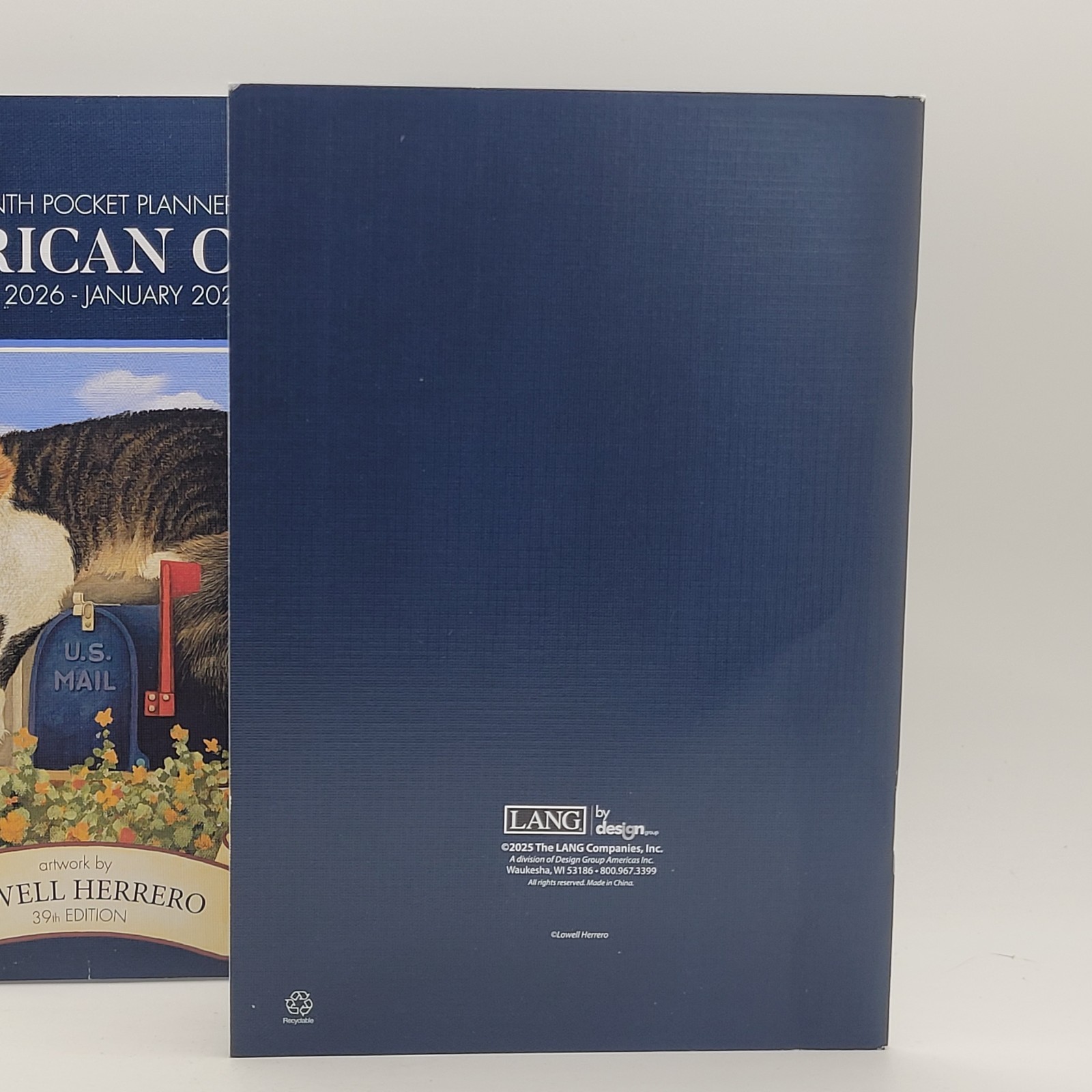 Lang American Cat ● 2026 Monthly Pocket Planner ● 13 Month ● 4-1/2″ x 6-1/2″