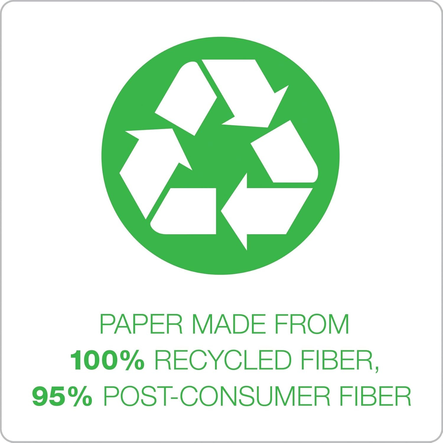 Recycled Hanging File Folders, 25 Pack, Green, Letter Size (8.5″ X 11″), 5 Tab P