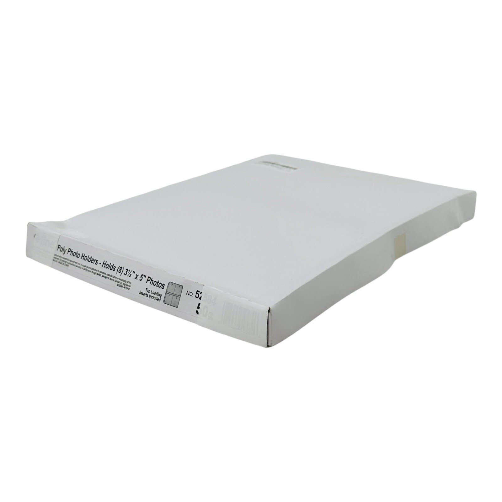 50 Count C-Line Clear Photo Pages for 3.5 x 5 Photos 3-Hole Punched 11.25 x 8.13