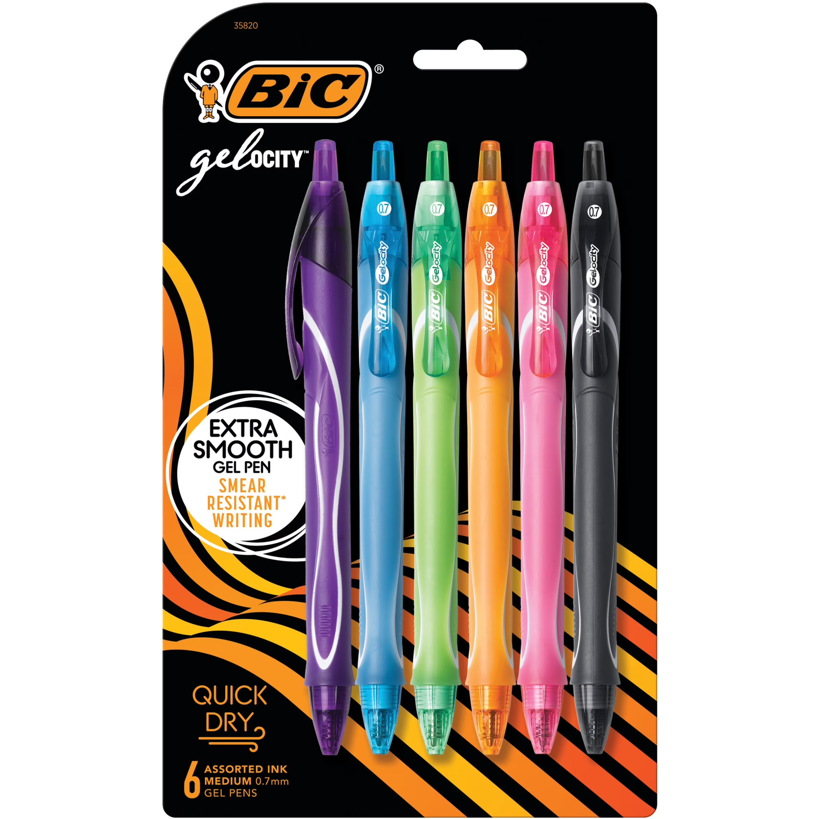 Quick Dry Gel Pens Assorted Colors Medium Point