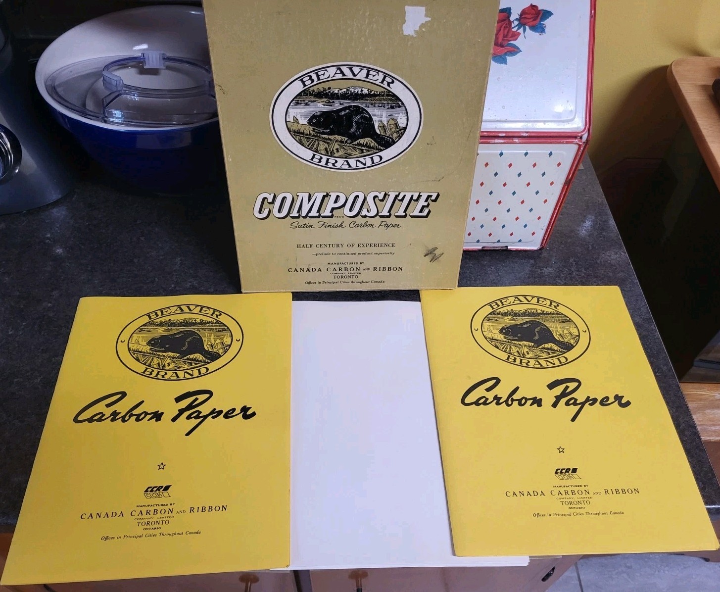 Vintage Beaver Brand Carbon Paper 50+ Sheets Unused, Mint, 8.5″ X 11″ Canada