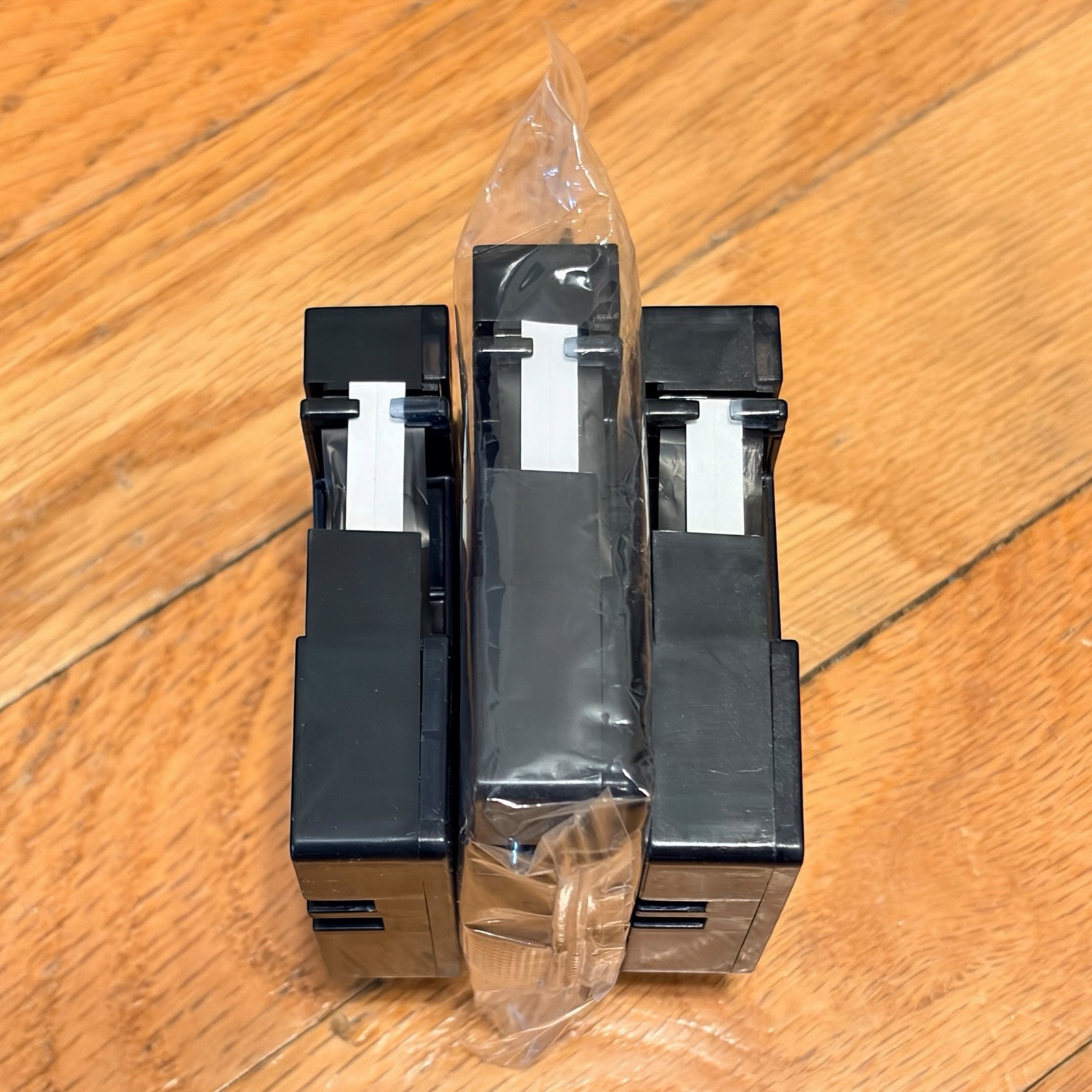Dymo-Compatible Black on White Polyester Labels 6mm 1/4″ x 18’ Label Cartridge