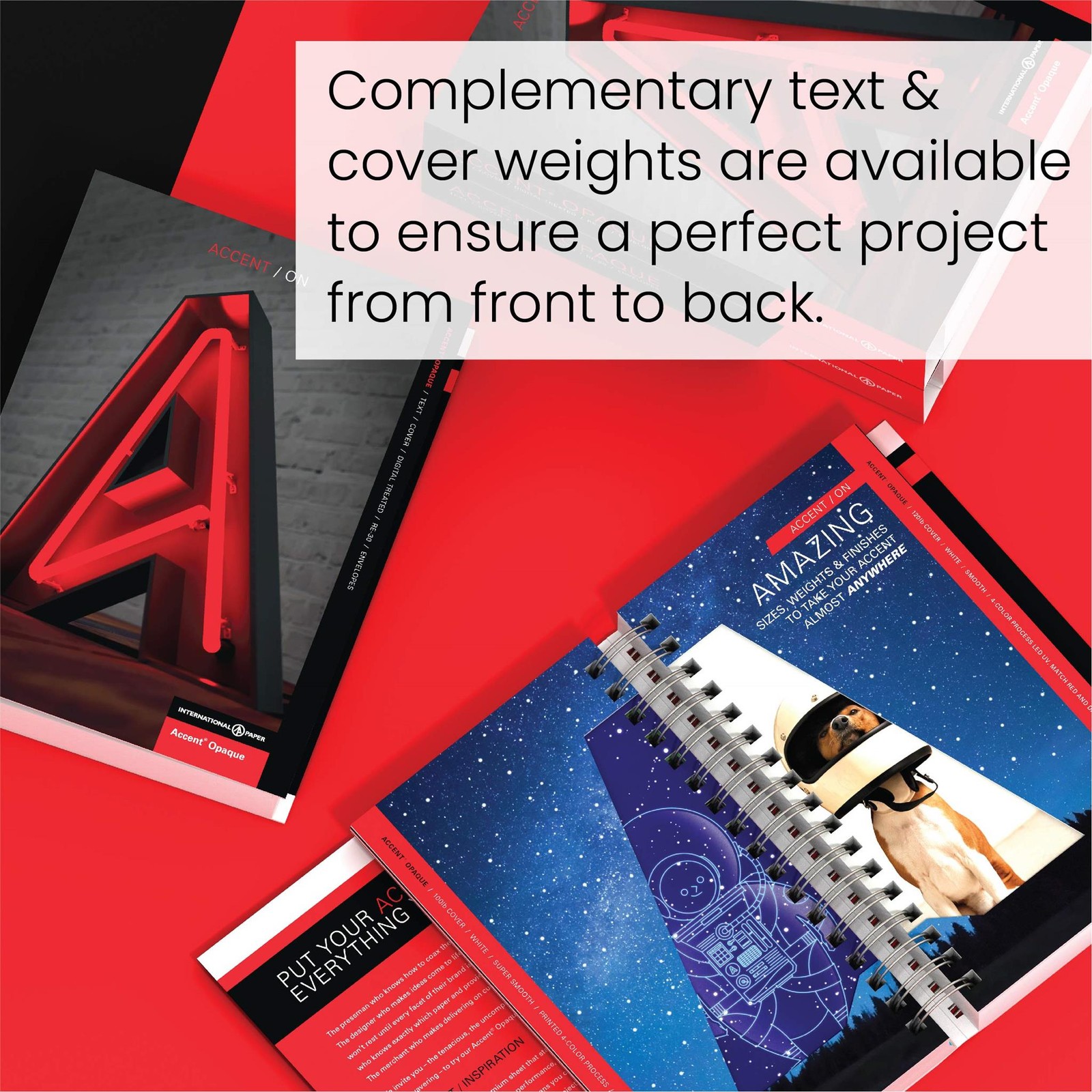 Accent Opaque Colored 8.5” x 11” Cardstock Paper, 65lb, 176gsm, 10 Reams