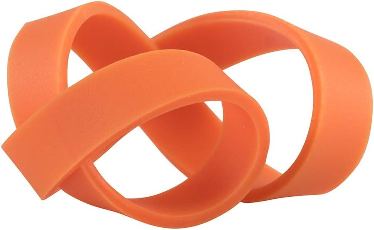 Durable Rubber Bands – Size 64 – Orange Multi-Purpose Rubberbands – 100/Pack