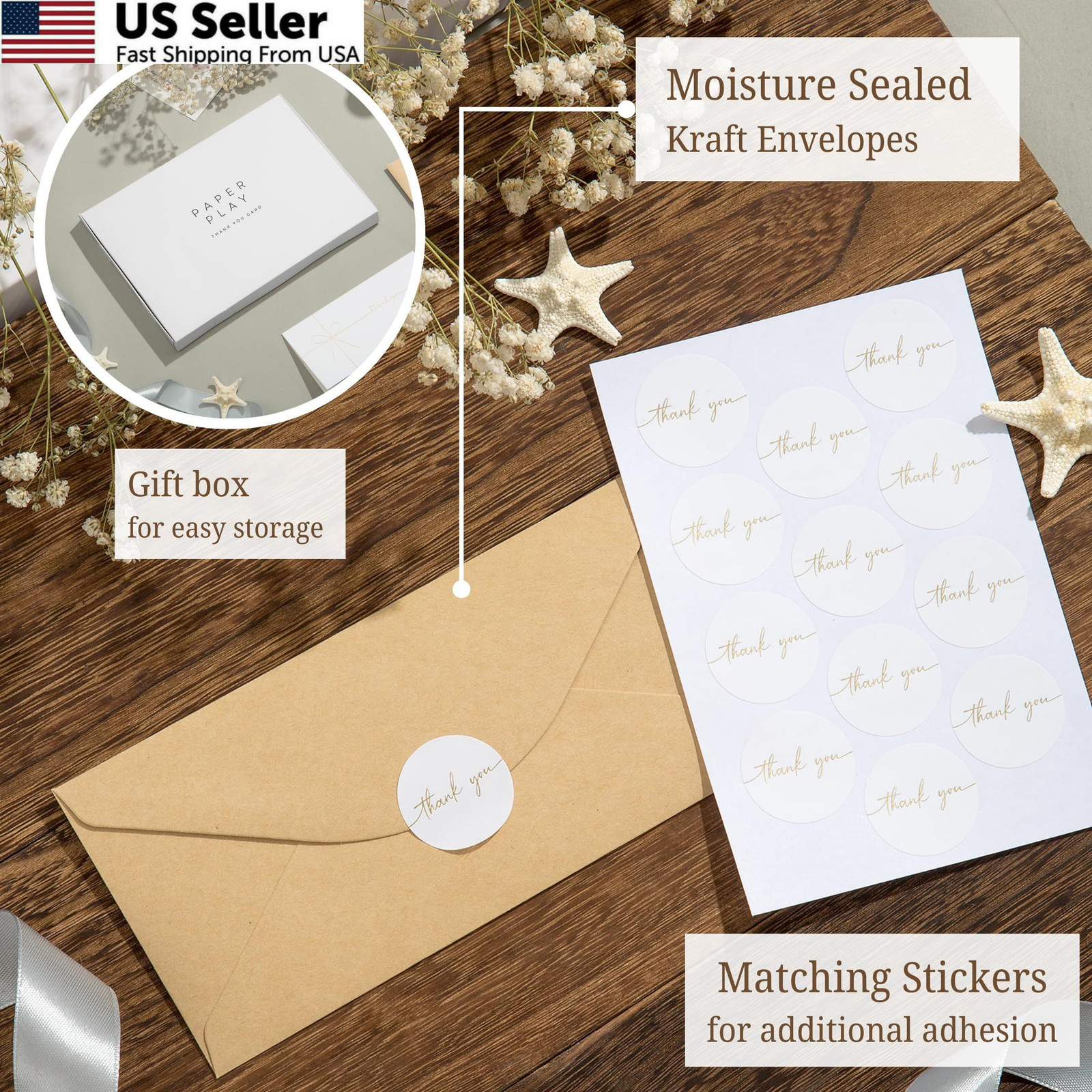 Elegant Ribbon-Style Money Cards with Envelopes Set – 20 One Size, gold