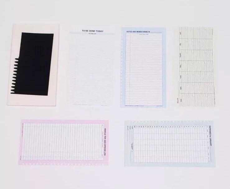 Day-Timer Assortment Extra Pages for Spiral Pocket Size Planner, See Description