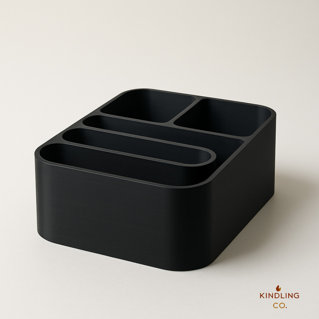 Desk Organizer Tray “The Hug” | Modern Minimalist Office Storage | Kindling Co.