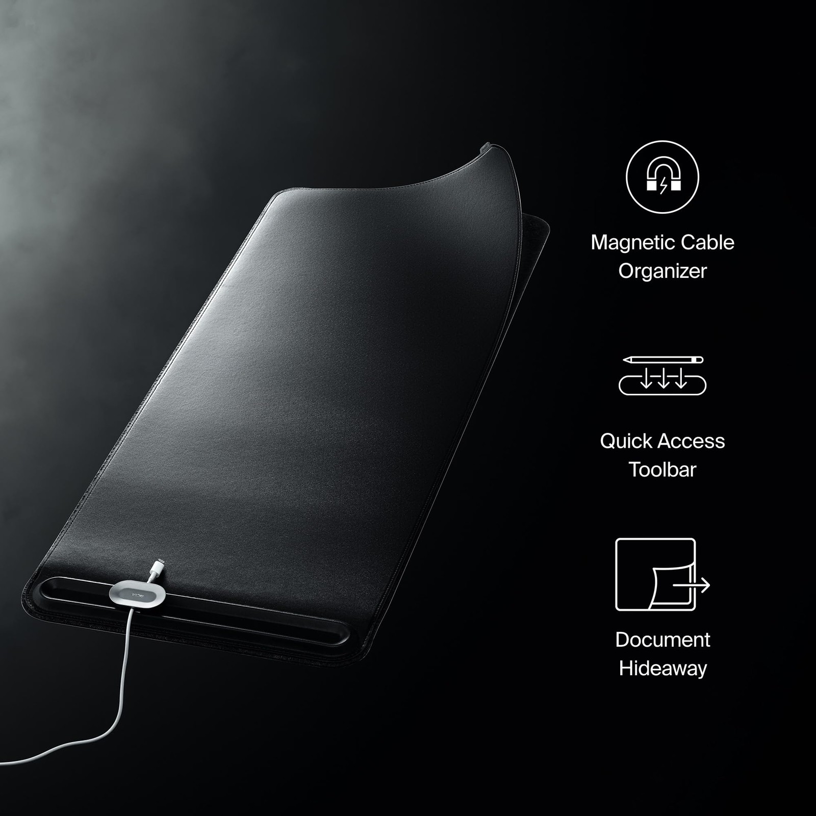 Orbitkey Premium Leather Desk Mat Slim Multi-Purpose Waterproof Table Protector